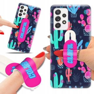 Etui + Uchwyt do SAMSUNG A52s 5G Patterny Wzory