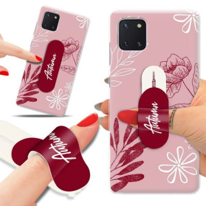 Etui + Uchwyt do SAMSUNG A81 Patterny Top Wzory