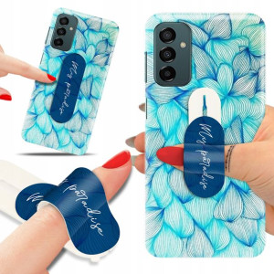 Etui + Uchwyt do SAMSUNG F23 5G Kwiatowe Top Wzory