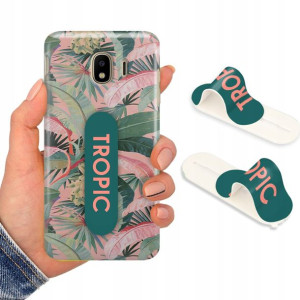 Etui + Uchwyt do SAMSUNG J4 2018 Case Flower Wzory