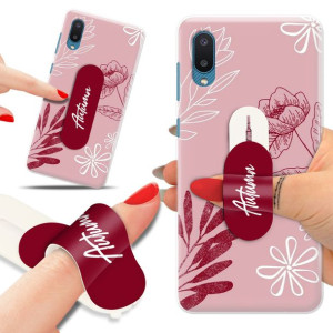Etui + Uchwyt do SAMSUNG M02 Patterny Top Wzory