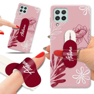 Etui + Uchwyt do SAMSUNG M22 4G Patterny Top Wzory