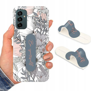 Etui + Uchwyt do SAMSUNG M23 5G Case Flower Wzory