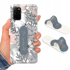 Etui + Uchwyt do SAMSUNG S20 PLUS 5G Flower Wzory