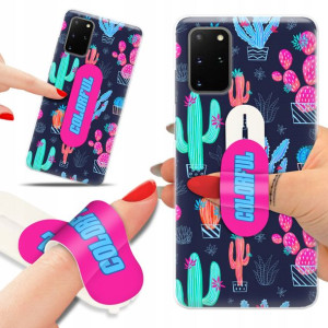Etui + Uchwyt do SAMSUNG S20 PLUS 5G Modne Wzory