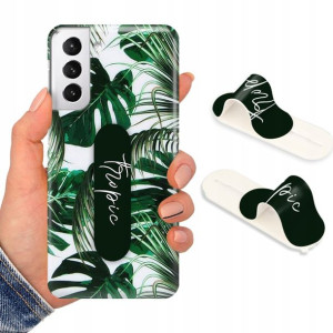 Etui + Uchwyt do SAMSUNG S21 PLUS Flower Top Wzory
