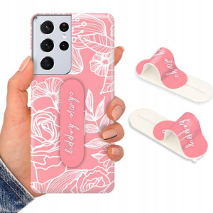 Etui + Uchwyt do SAMSUNG S21 ULTTRA 5G Case Wzory