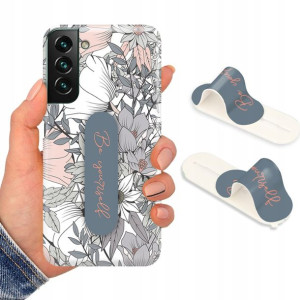 Etui + Uchwyt do SAMSUNG S22 PLUS Flower Top Wzory