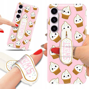 Etui + Uchwyt do SAMSUNG S23 Case Słodkie Wzory