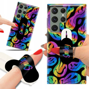 Etui + Uchwyt do SAMSUNG S23 ULTRA Patterny Wzory