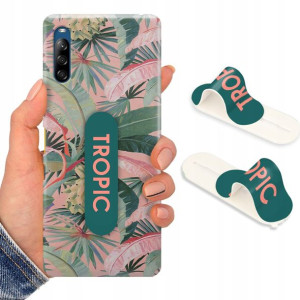 Etui + Uchwyt do SONY XPERIA L4 Case Flower Wzory