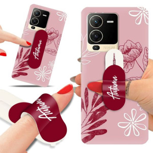 Etui + Uchwyt do VIVO S15 5G Patterny Top Wzory