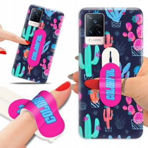 Etui + Uchwyt do VIVO S9 Patterny Case Top Wzory