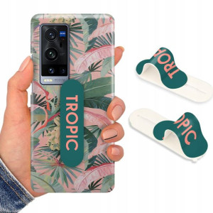 Etui + Uchwyt do VIVO X60 PRO PLUS Flower Wzory
