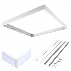 Ramka Natynkowa KLIK Do Panel LED 60x60 Aluminiowa