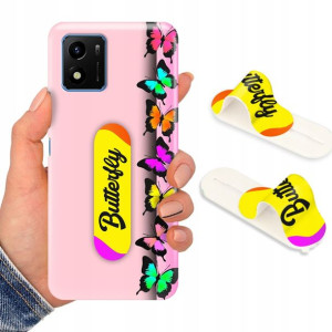 Etui + Uchwyt do VIVO Y01 Obudowa Wakacyjne Wzory