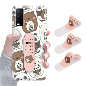 Etui + Uchwyt do VIVO Y11s Obudowa Case Mix Wzory