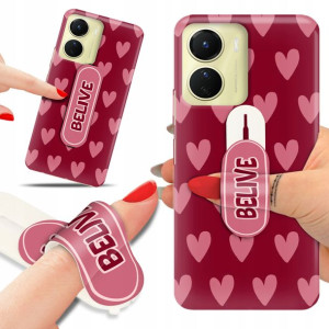 Etui + Uchwyt do VIVO Y16 Aesthetic Case Top Wzory