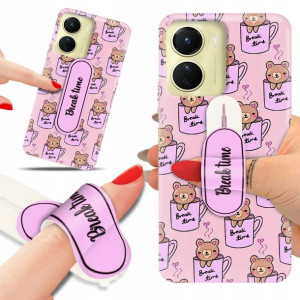 ETUI + UCHWYT do VIVO Y16 Obudowa Modne Top Wzory