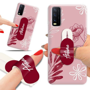 Etui + Uchwyt do VIVO Y20 2021 Patterny Case Wzory