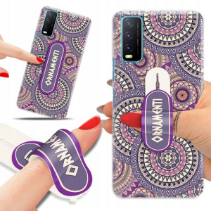 Etui + Uchwyt do VIVO Y21 2021 Dziewczęce Wzory