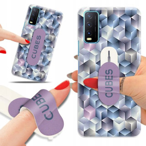 Etui + Uchwyt do VIVO Y21S Pattern Modne Top Wzory