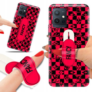 Etui + Uchwyt do VIVO Y55 5G Aesthetic Top Wzory