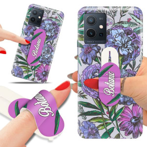 Etui + Uchwyt do VIVO Y55 5G Case Modne Top Wzory