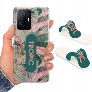 Etui + Uchwyt do XIAOMI 11T PRO 5G Flower Wzory