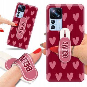 ETUI + UCHWYT do XIAOMI 12T Case Modne Top Wzory