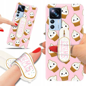 ETUI + UCHWYT do XIAOMI 12T Case Słodkie Top Wzory