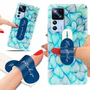 Etui + Uchwyt do XIAOMI 12T Kwiatowe Case Wzory