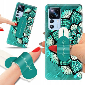 Etui + Uchwyt do XIAOMI 12T PRO Kwiatowe Top Wzory