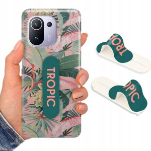Etui + Uchwyt do XIAOMI MI 11 PRO Flower Top Wzory