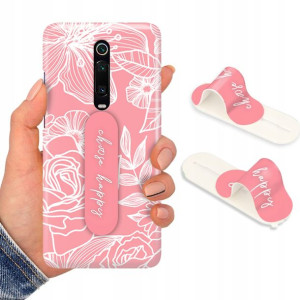 Etui + Uchwyt do XIAOMI Mi 9T PRO Flower Top Wzory