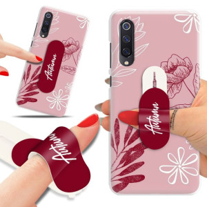 Etui + Uchwyt do XIAOMI MI A3 LITE Patterny Wzory