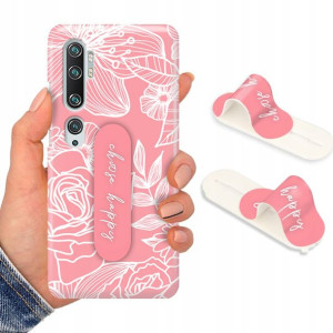Etui + Uchwyt do XIAOMI Mi NOTE 10 Flower Wzory