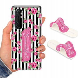 Etui + Uchwyt do XIAOMI MI NOTE 10 LITE Case Wzory