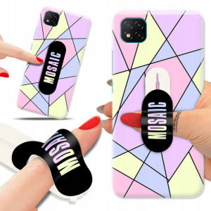 Etui + Uchwyt do XIAOMI POCO C3 Patterny Top Wzory