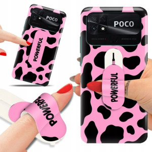 Etui + Uchwyt do XIAOMI POCO C40 Pattern Top Wzory