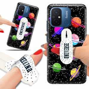 Etui + Uchwyt Do XIAOMI REDMI 12C Patterny Wzory