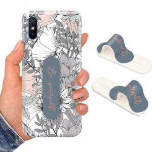 Etui + Uchwyt do XIAOMI REDMI 9AT Flower Top Wzory