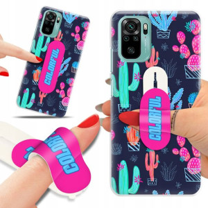 Etui + Uchwyt do XIAOMI REDMI NOTE 10 Modne Wzory