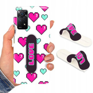 Etui + Uchwyt do XIAOMI REDMI NOTE 11 PRO 5G Wzory
