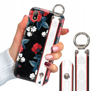 Etui 2mm + Pasek do HUAWEI Y5 2019 Luksusowe Wzory