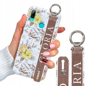Etui 2mm + Pasek do HUAWEI Y7 2019 Luksusowe Wzory