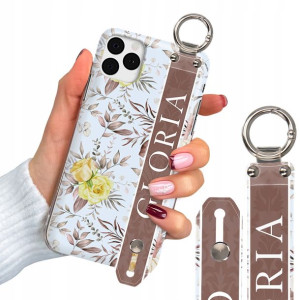 Etui 2mm + Pasek do IPHONE 11 PRO Luksusowe Wzory