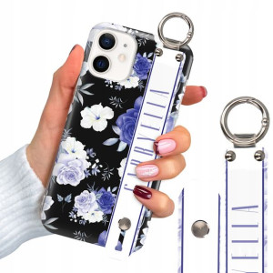 Etui 2mm + Pasek do IPHONE 12 MINI Luksusowe Wzory