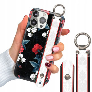 Etui 2mm + Pasek do IPHONE 13 PRO Luksusowe Wzory