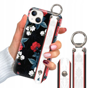 Etui 2mm + Pasek do IPHONE 14 PLUS Luksusowe Wzory